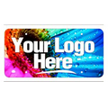 .020 Full Color Digital Plastic Poly-Ad License Plates